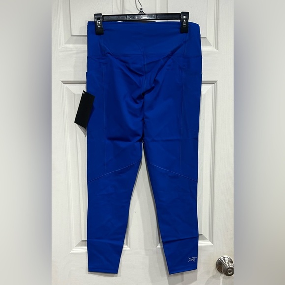 Arc’teryx Women's Size 12 Essent Warm High-Rise Legging 26" Vitality Blue NWT - Picture 4 of 7